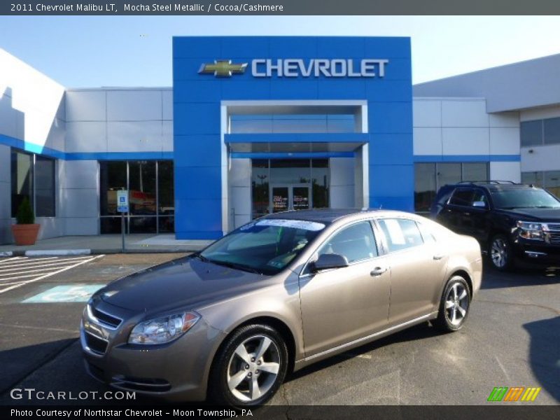 Mocha Steel Metallic / Cocoa/Cashmere 2011 Chevrolet Malibu LT