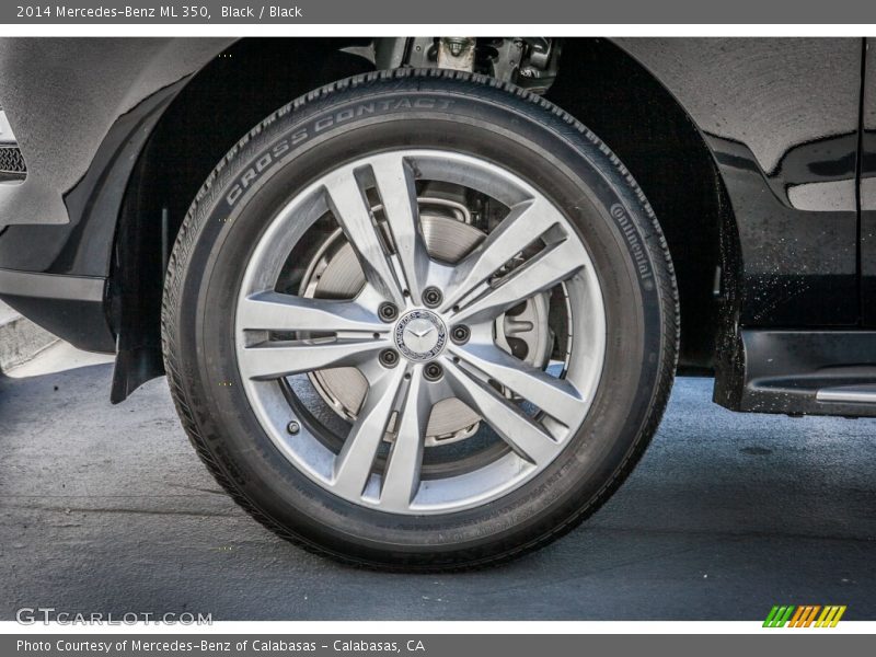 Black / Black 2014 Mercedes-Benz ML 350