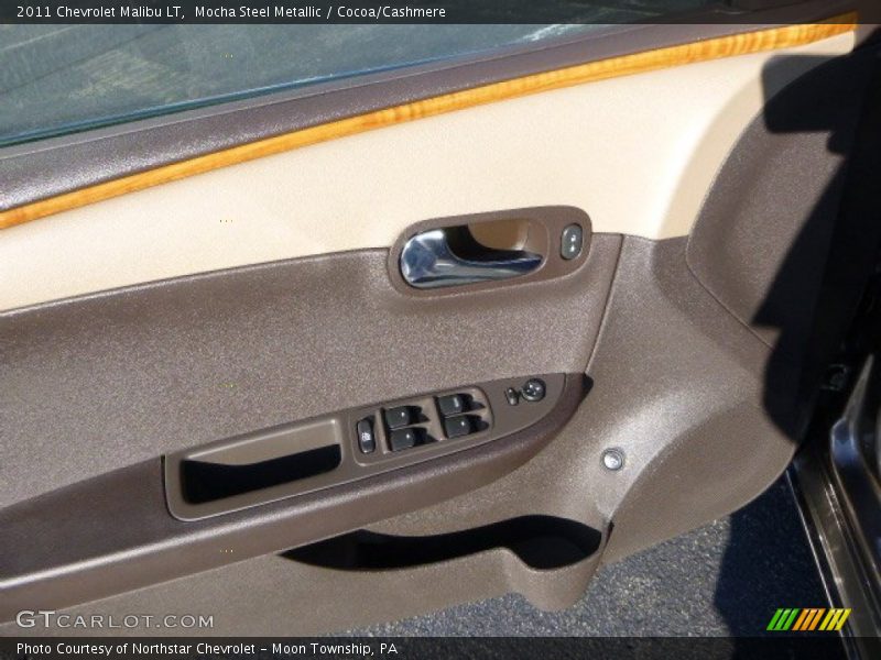 Mocha Steel Metallic / Cocoa/Cashmere 2011 Chevrolet Malibu LT