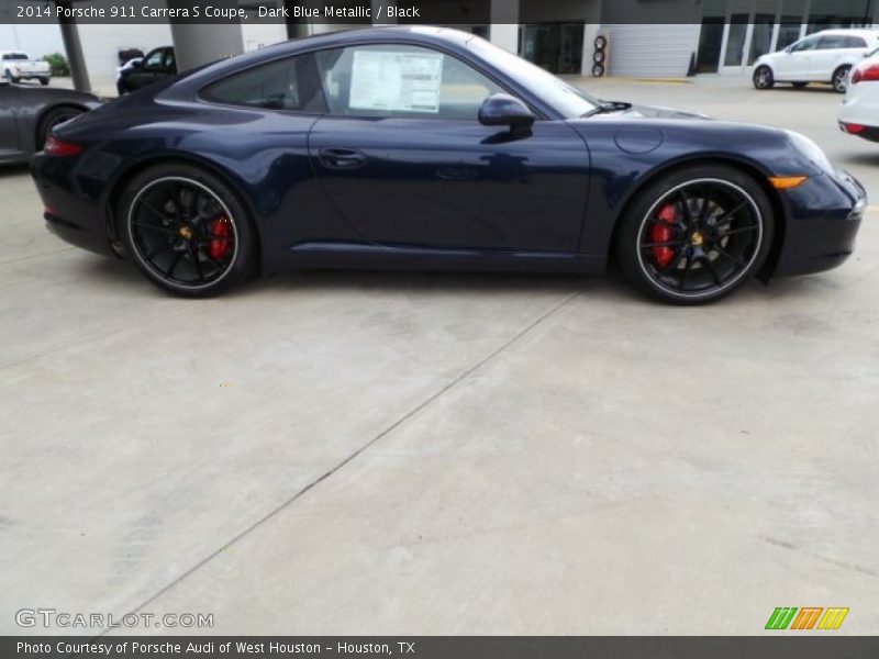 Dark Blue Metallic / Black 2014 Porsche 911 Carrera S Coupe