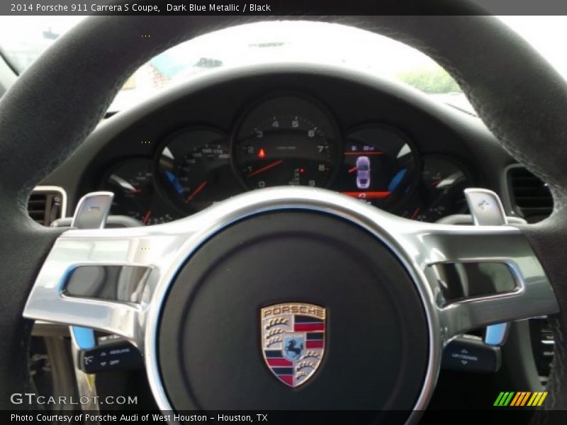 Dark Blue Metallic / Black 2014 Porsche 911 Carrera S Coupe