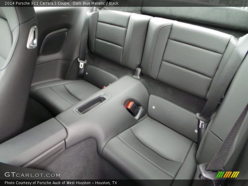Rear Seat of 2014 911 Carrera S Coupe