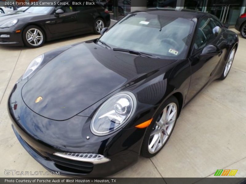 Black / Black 2014 Porsche 911 Carrera S Coupe