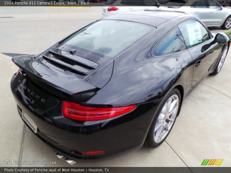 Black / Black 2014 Porsche 911 Carrera S Coupe