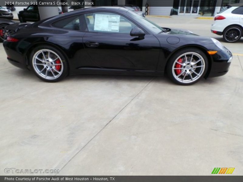 Black / Black 2014 Porsche 911 Carrera S Coupe