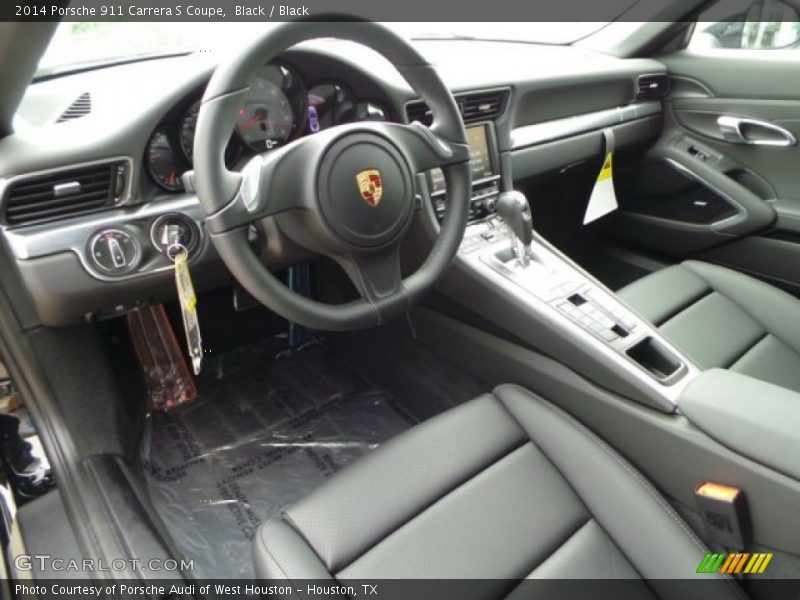 Black / Black 2014 Porsche 911 Carrera S Coupe