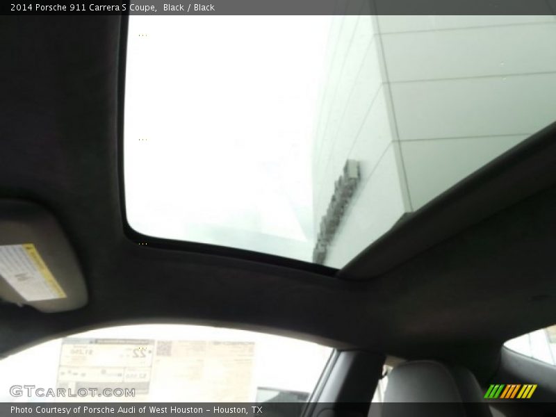 Black / Black 2014 Porsche 911 Carrera S Coupe