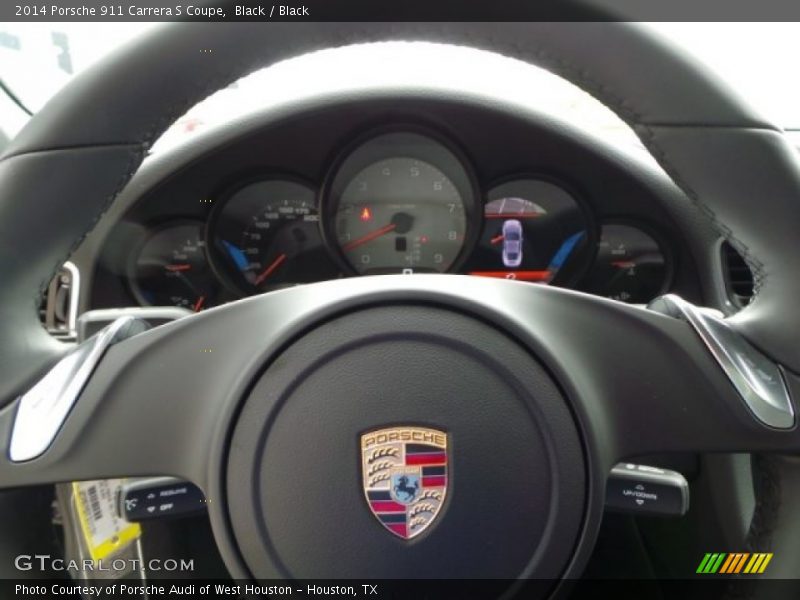 Black / Black 2014 Porsche 911 Carrera S Coupe