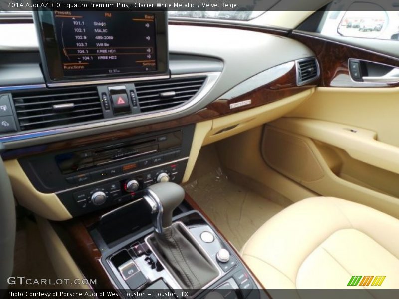 Glacier White Metallic / Velvet Beige 2014 Audi A7 3.0T quattro Premium Plus