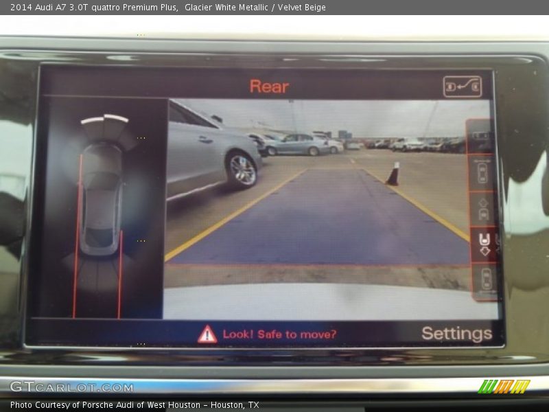 Glacier White Metallic / Velvet Beige 2014 Audi A7 3.0T quattro Premium Plus