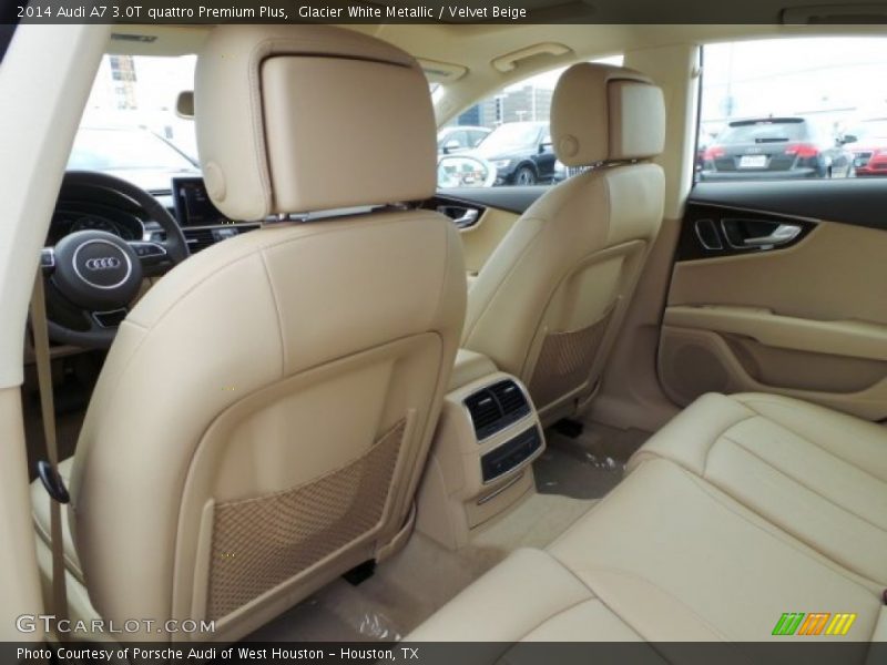 Glacier White Metallic / Velvet Beige 2014 Audi A7 3.0T quattro Premium Plus