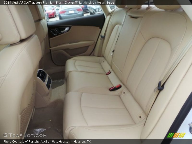 Glacier White Metallic / Velvet Beige 2014 Audi A7 3.0T quattro Premium Plus