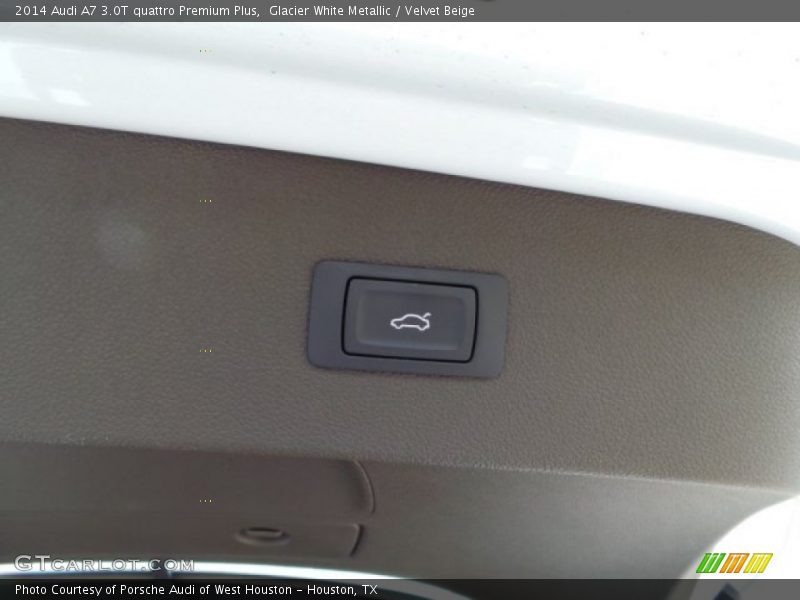 Glacier White Metallic / Velvet Beige 2014 Audi A7 3.0T quattro Premium Plus
