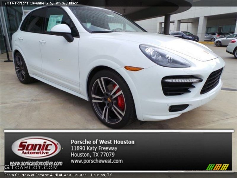 White / Black 2014 Porsche Cayenne GTS