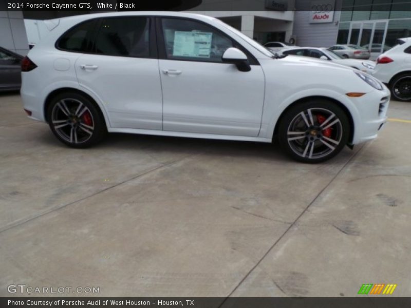 White / Black 2014 Porsche Cayenne GTS