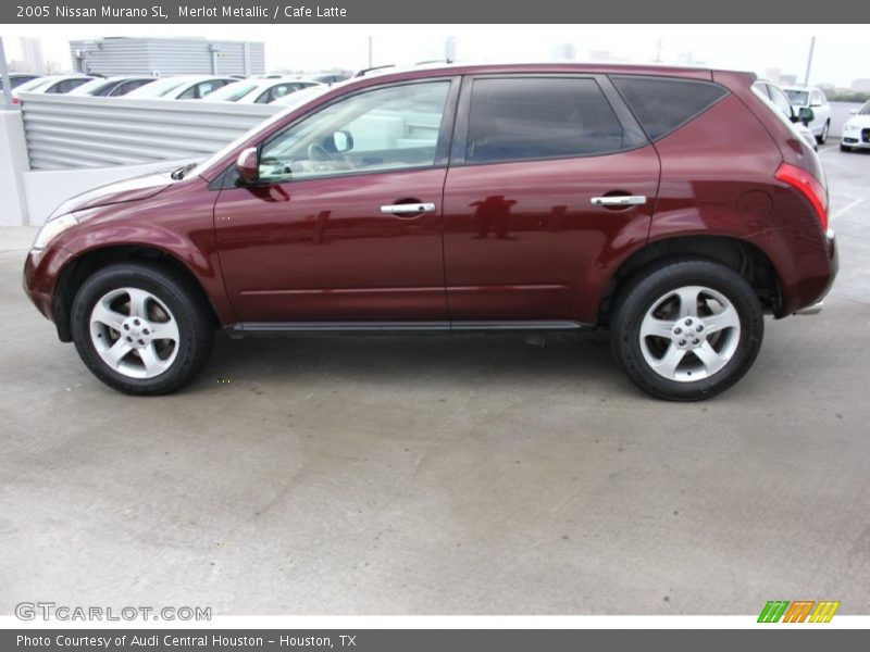 Merlot Metallic / Cafe Latte 2005 Nissan Murano SL