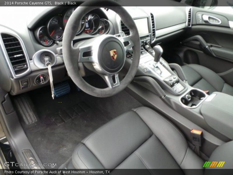 Black Interior - 2014 Cayenne GTS 