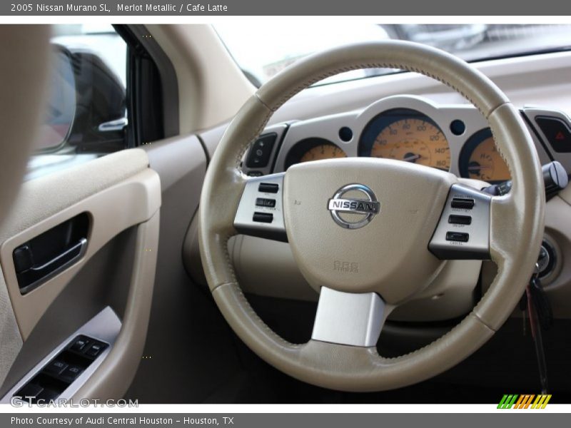 Merlot Metallic / Cafe Latte 2005 Nissan Murano SL