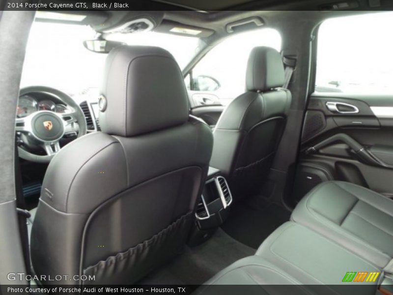 Rear Seat of 2014 Cayenne GTS