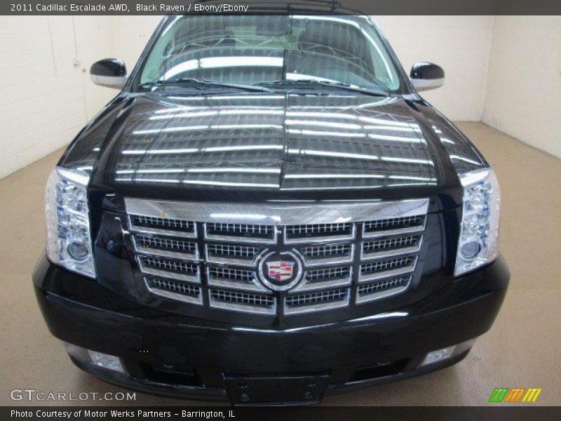 Black Raven / Ebony/Ebony 2011 Cadillac Escalade AWD