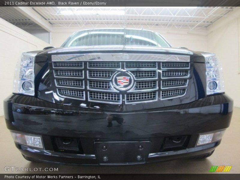 Black Raven / Ebony/Ebony 2011 Cadillac Escalade AWD