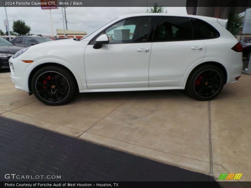 White / Black 2014 Porsche Cayenne GTS