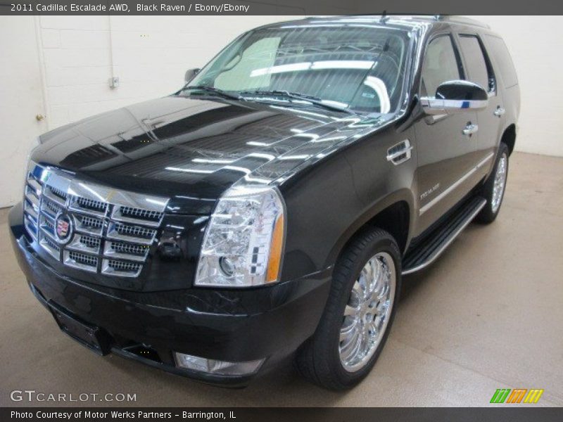 Black Raven / Ebony/Ebony 2011 Cadillac Escalade AWD
