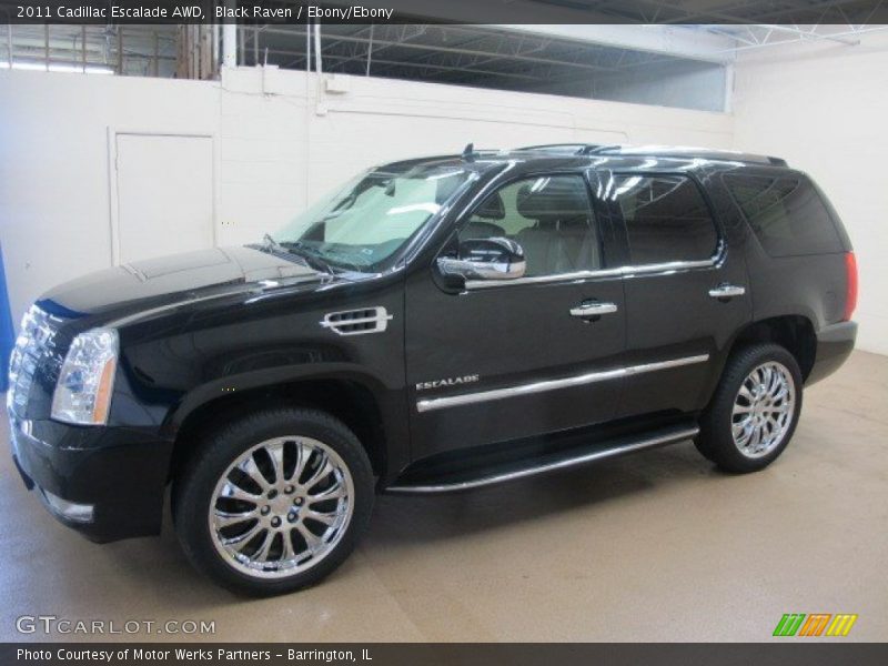 Black Raven / Ebony/Ebony 2011 Cadillac Escalade AWD