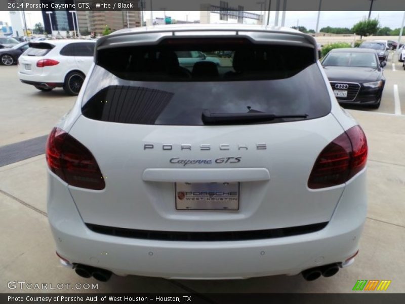 White / Black 2014 Porsche Cayenne GTS