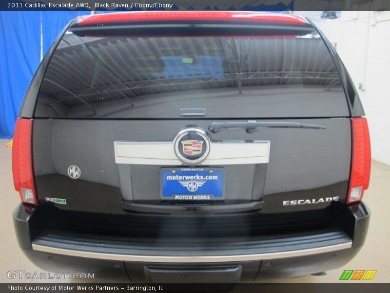 Black Raven / Ebony/Ebony 2011 Cadillac Escalade AWD