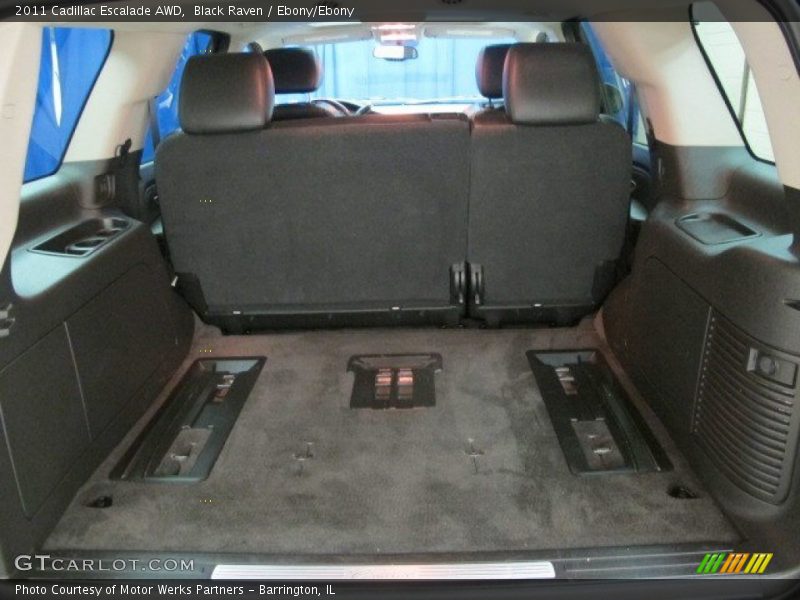 Black Raven / Ebony/Ebony 2011 Cadillac Escalade AWD