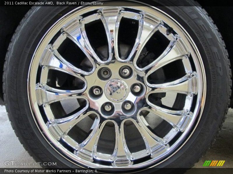 Black Raven / Ebony/Ebony 2011 Cadillac Escalade AWD