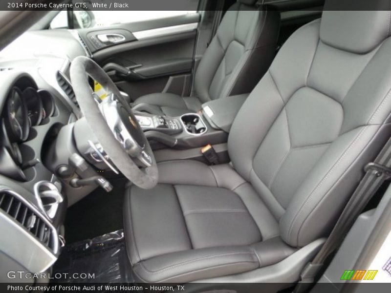 Front Seat of 2014 Cayenne GTS
