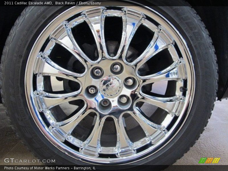 Black Raven / Ebony/Ebony 2011 Cadillac Escalade AWD