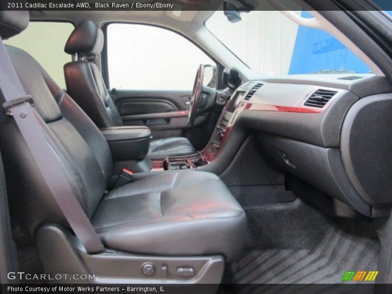 Black Raven / Ebony/Ebony 2011 Cadillac Escalade AWD