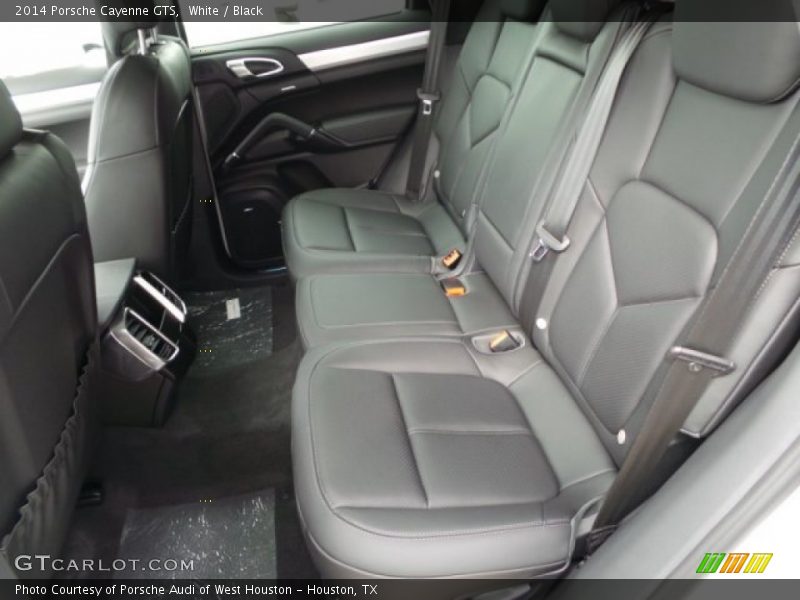 Rear Seat of 2014 Cayenne GTS