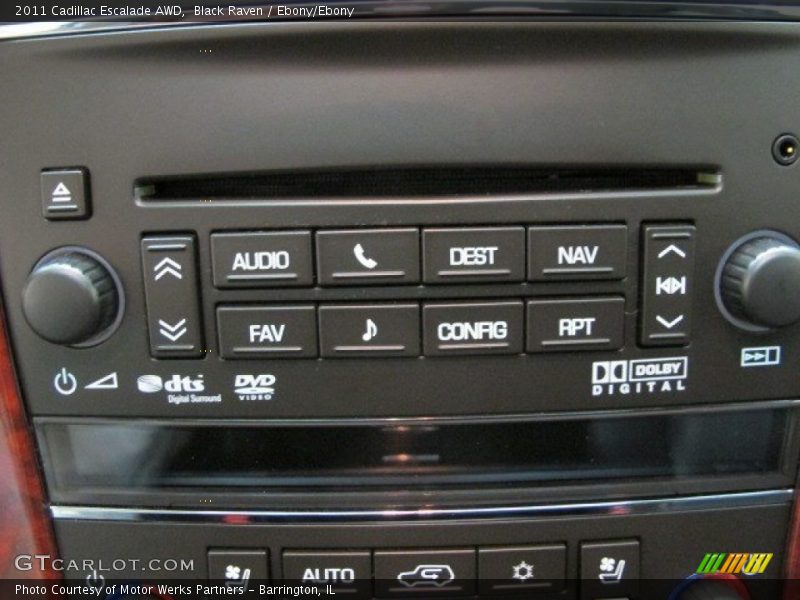Black Raven / Ebony/Ebony 2011 Cadillac Escalade AWD