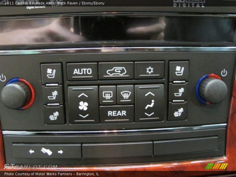 Black Raven / Ebony/Ebony 2011 Cadillac Escalade AWD