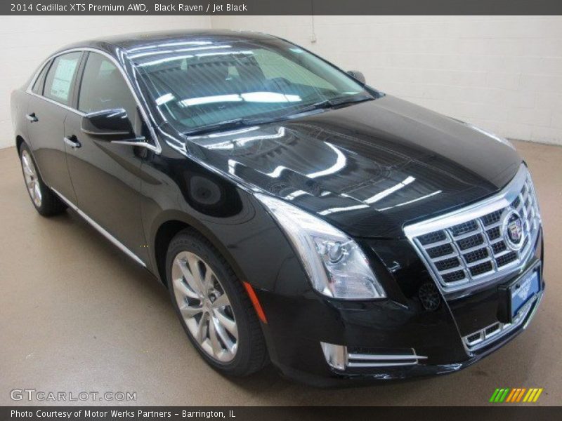 Black Raven / Jet Black 2014 Cadillac XTS Premium AWD