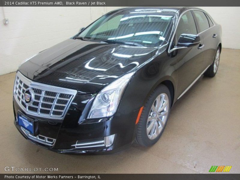 Black Raven / Jet Black 2014 Cadillac XTS Premium AWD