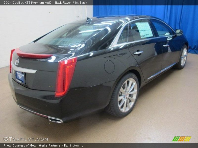 Black Raven / Jet Black 2014 Cadillac XTS Premium AWD