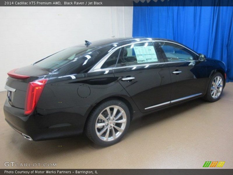Black Raven / Jet Black 2014 Cadillac XTS Premium AWD