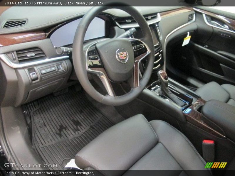 Jet Black Interior - 2014 XTS Premium AWD 