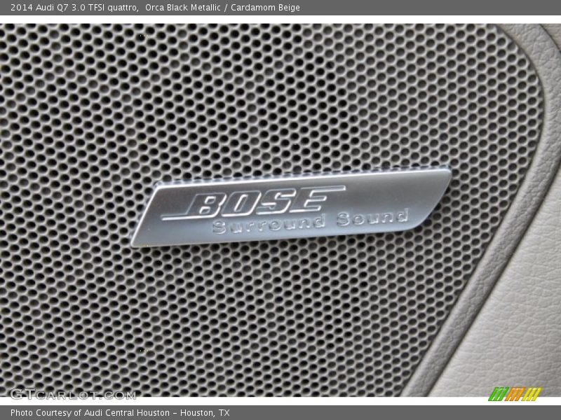 Orca Black Metallic / Cardamom Beige 2014 Audi Q7 3.0 TFSI quattro
