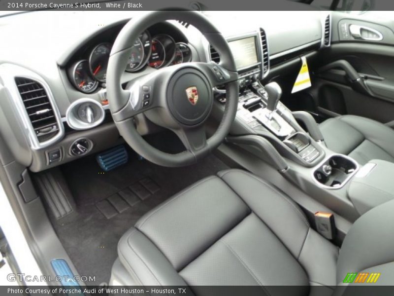 Black Interior - 2014 Cayenne S Hybrid 