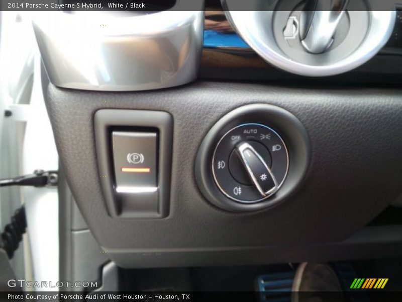 White / Black 2014 Porsche Cayenne S Hybrid