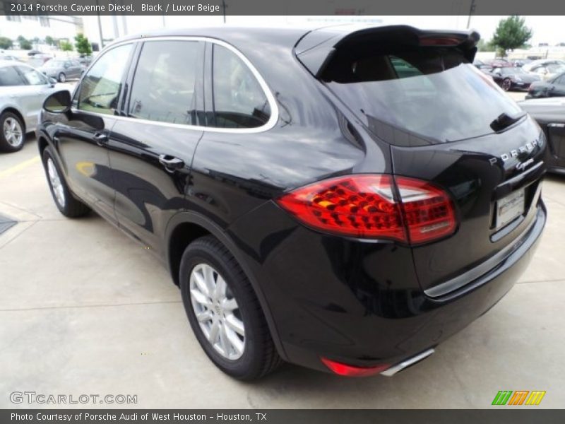 Black / Luxor Beige 2014 Porsche Cayenne Diesel