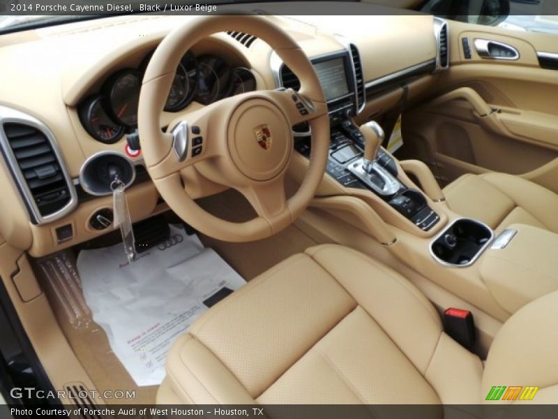 Luxor Beige Interior - 2014 Cayenne Diesel 