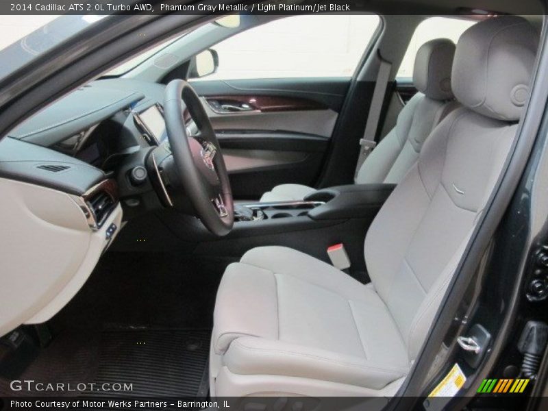 Front Seat of 2014 ATS 2.0L Turbo AWD