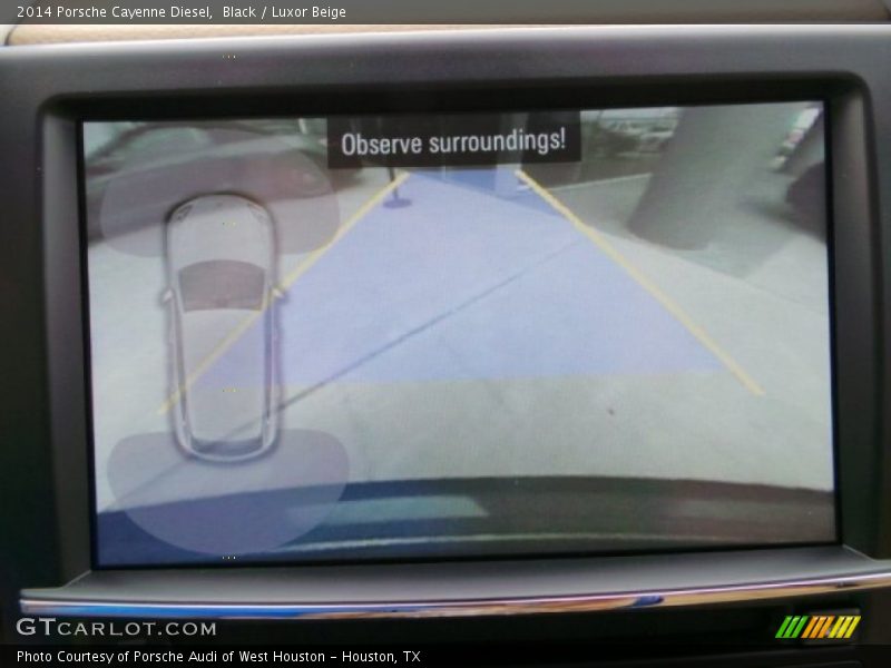 Black / Luxor Beige 2014 Porsche Cayenne Diesel